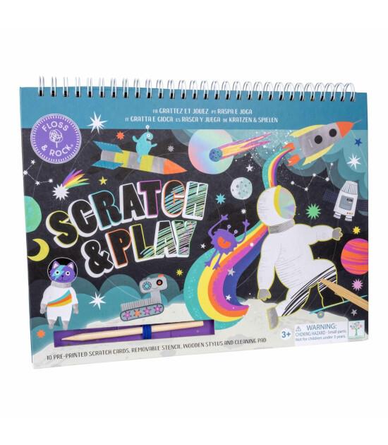 Scratch And Play Aktivite Kitabı /Space