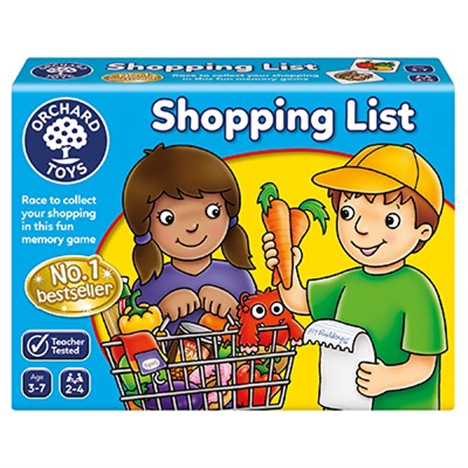 SHOPPING LIST 3 - 7 YAŞ 