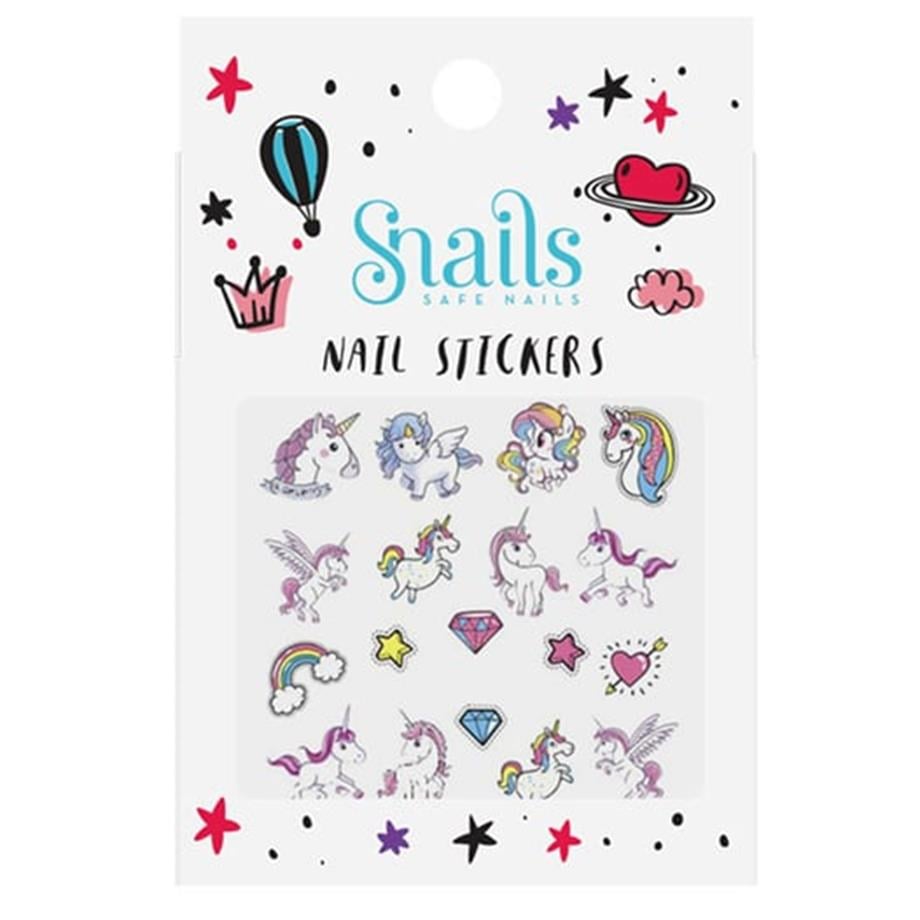 Snails Tırnak Sticker Seti - Unicorn