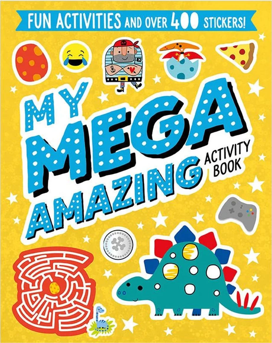 Sticker Activity Books My Mega Amazing Actvity Book