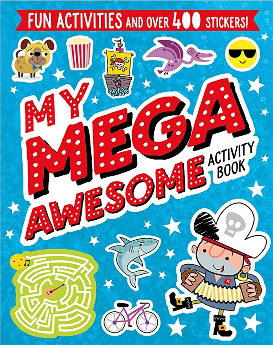 Sticker Activity Books My Mega Awesome Activity Book