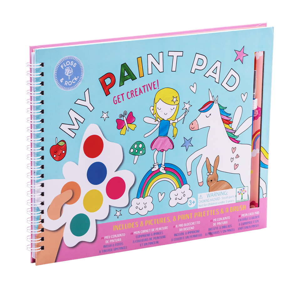 Sulu Boyalı Boyama Kitabı / Rainbow Fairy 