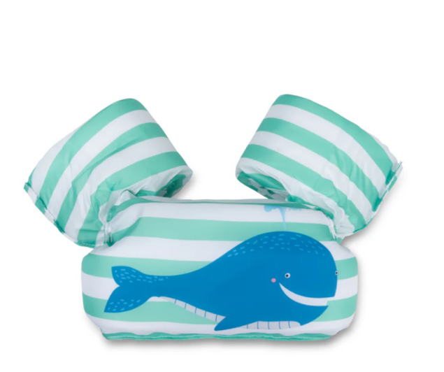 Swim Essentials Green Whale Puddle Jumper Kolluklu Yüzme Yeleği 2-6 Yaş