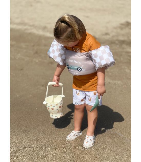 Swim Essentials Jungle Silikon Oyuncak Seti -Kova, Kürek ve 3 adet Kalıp