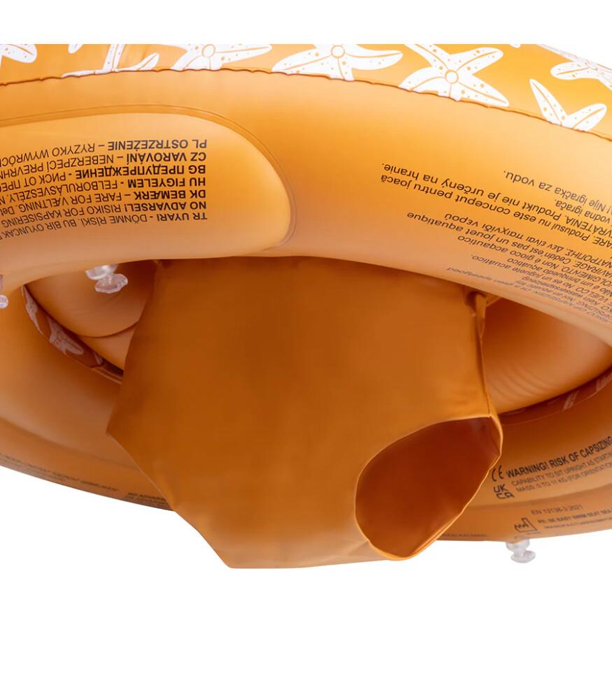 Swim Essentials Sea Star Orange Bebek Sırt Destekli Yüzme Simidi 0-1 Yaş