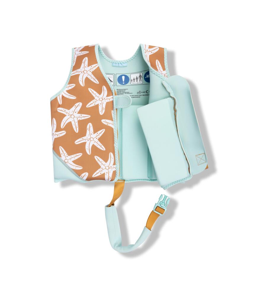 Swim Essentials Sea Star Orange Köpük Dolgulu Yüzme Yeleği 3-6 Yaş