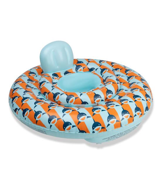 Swim Essentials  Tropic Shark Bebek Sırt Destekli Yüzme Simidi 0-1 Yaş