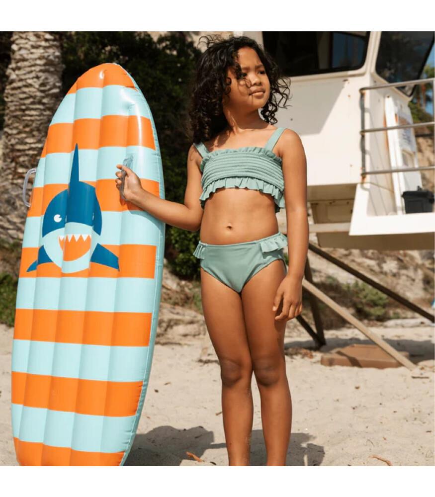 Swim Essentials Tropic Shark Surfboard Tutacaklı Şişme Deniz ve Havuz Yatağı 120cm