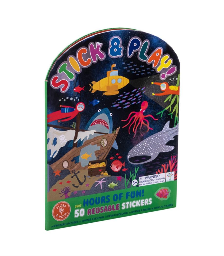 Tak Çıkart Sticker Oyun Sahnesi / Deep Sea 