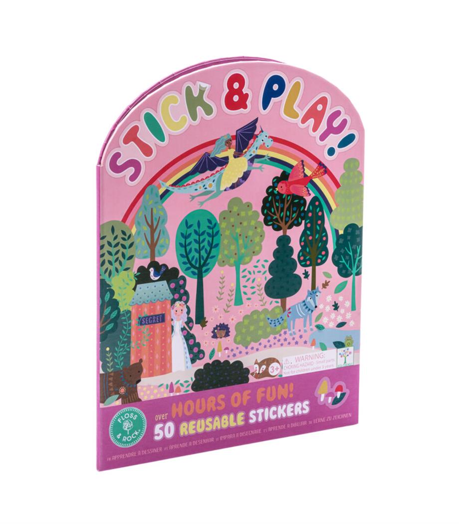 Tak Çıkart Sticker Oyun Sahnesi/ Fairy Tale 