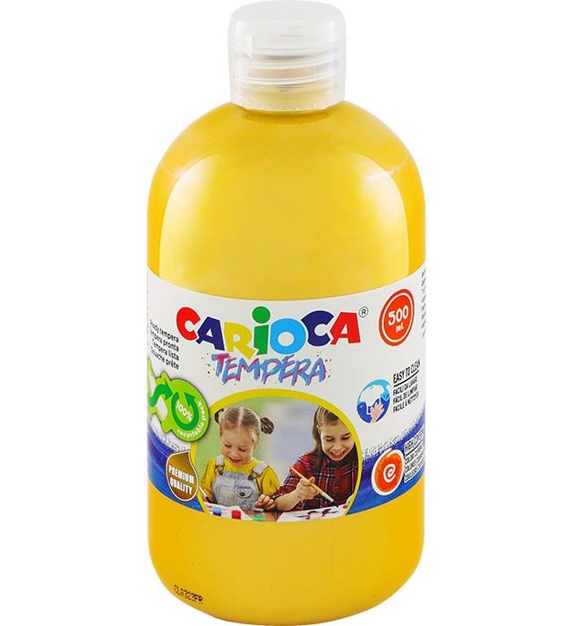 Tempera Suluboya Süper Yıkanabilir Sarı 500 Ml
