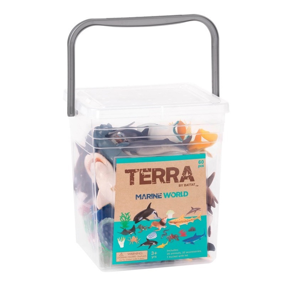 Terra 60 Parça Büyük Oyun Seti - Sualtı Dünyası 