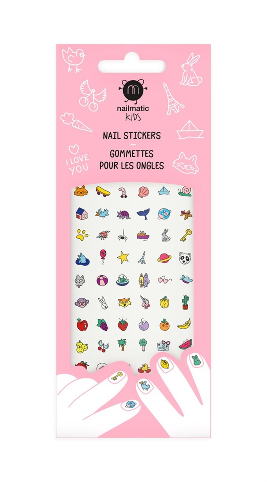 TIRNAK ETİKETLERİ HAPPY NAILS TIRNAK STICKER