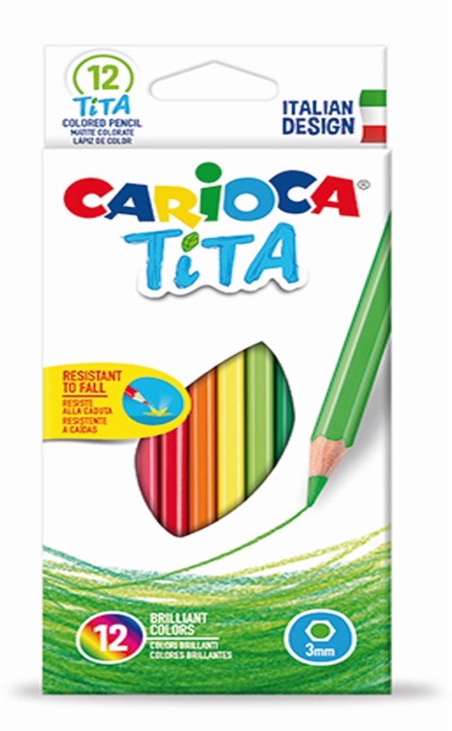 TITA KURU BOYA KALEMİ 12'Lİ