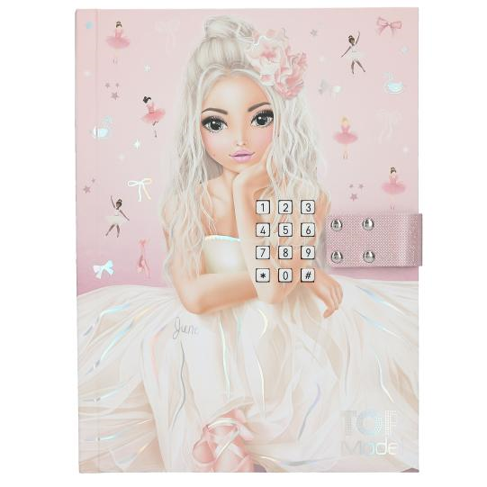 Topmodel Balet Şifreli-Sesli Günlük