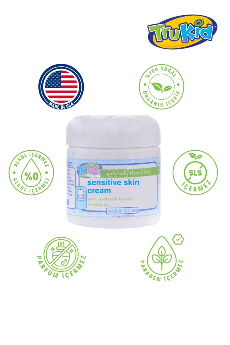 TRUBABY SENSITIVE ECZEMA CREM 118 ML