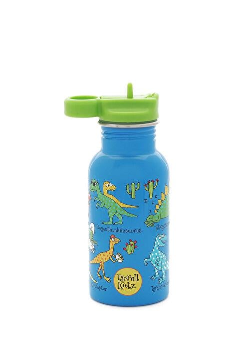Tyrrell Katz 400 ml Pipetli Paslanmaz Çelik Matara Dino