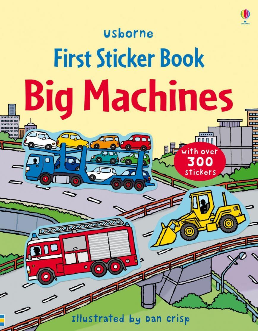 USB  - Big Machines Sticker Book