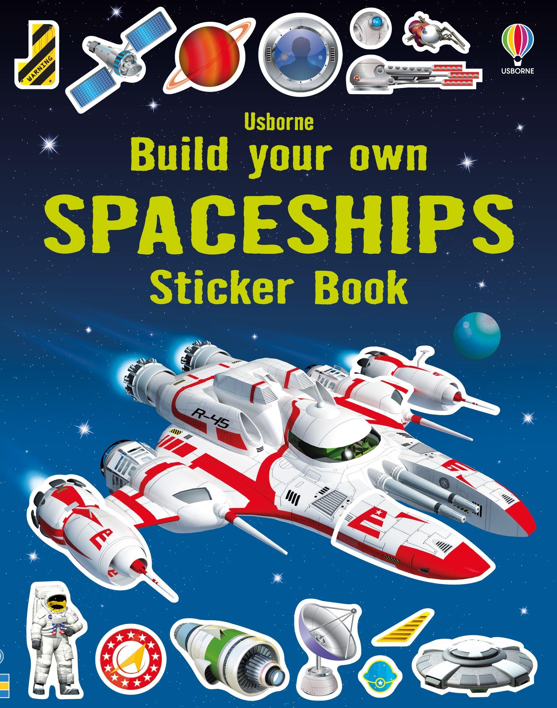 USB - Build Your Own Spaceships Sticker