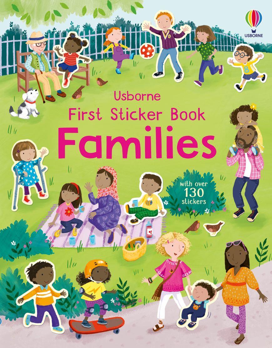 USB - First Sticker Book Families