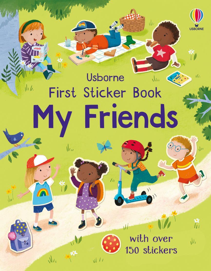 USB - First Sticker Book My Friends