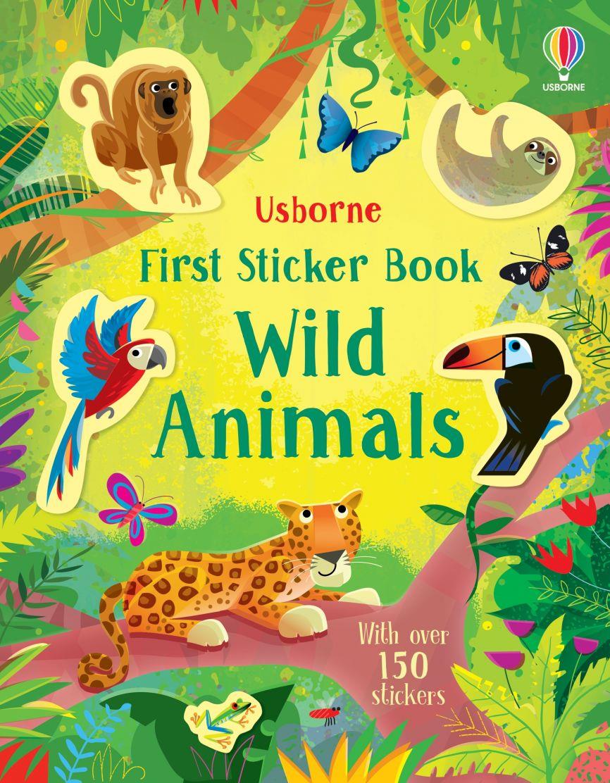 USB - First Sticker Book Wild Animals