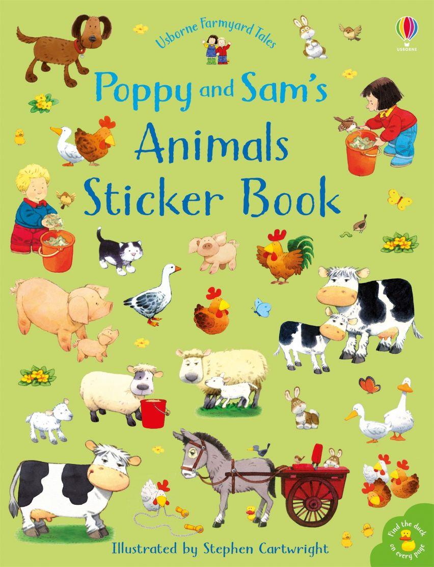 USB  - Fyt Poppy And Sams Animals Sticker Book