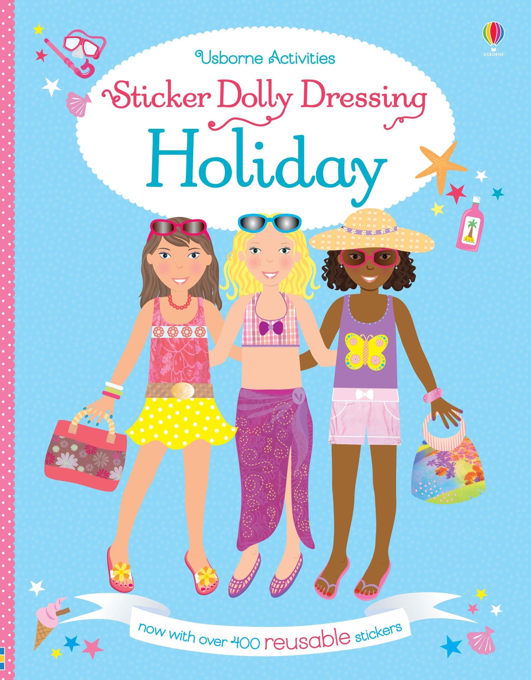 USB - Sticker Dolly Dressing Holiday