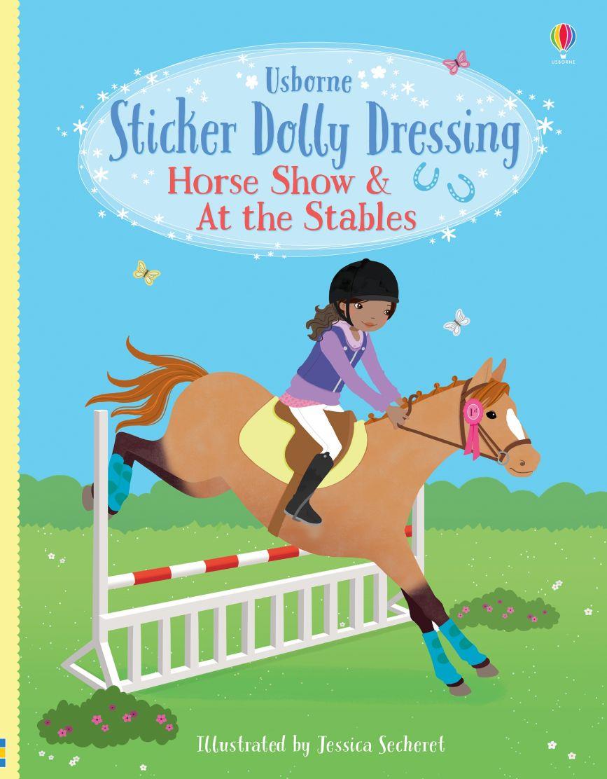USB - Sticker Dolly Dressing Horse Show & At The Stables
