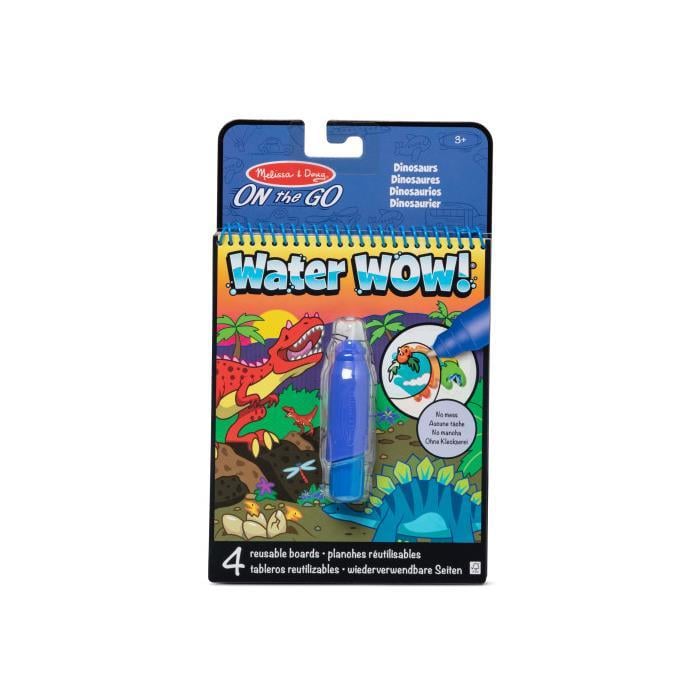 Water Wow! Su ile boyama kitabı - Dinozorlar