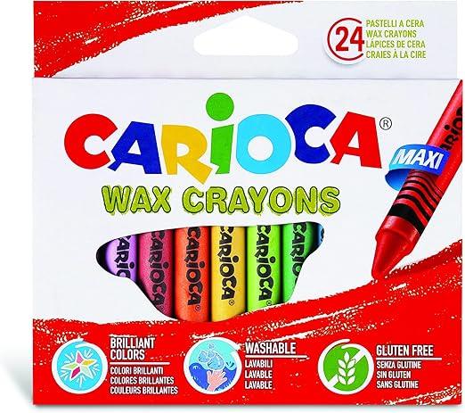 Wax Yıkanabilir Pastel Boya Kalemi 12Li