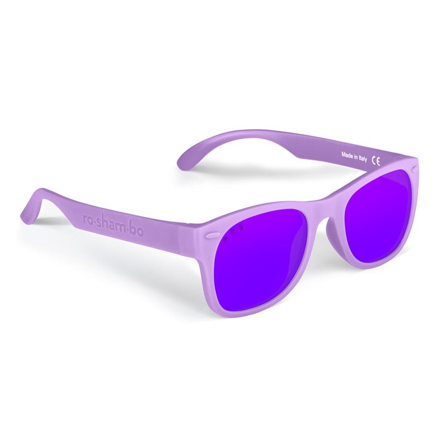 Wayfarer Model Glittered Punky Simli Lila Aynalı Mor Lens Çocuk Güneş Gözlüğü - Junior (4-12)