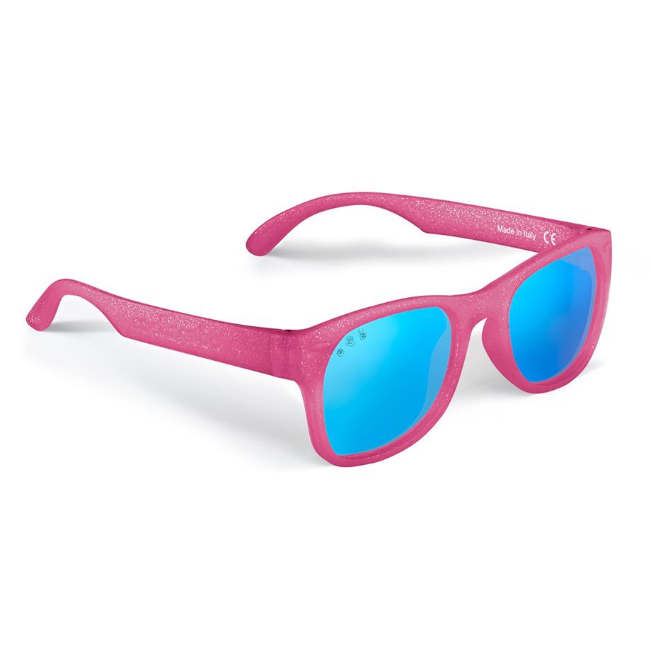 Wayfarer Model Kelly Kapowski  Pembe Aynalı Mavi Lens Çocuk Güneş Gözlüğü - Junior (4-12)