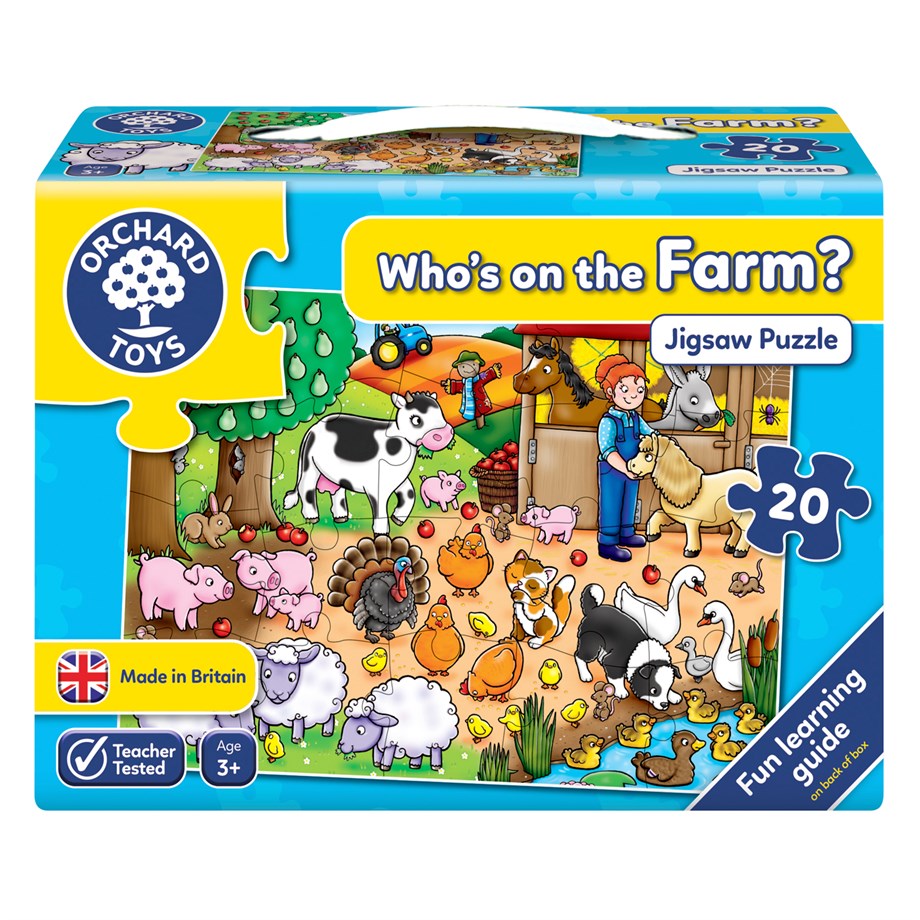 WHO'S ON THE FARM 3 YAŞ+