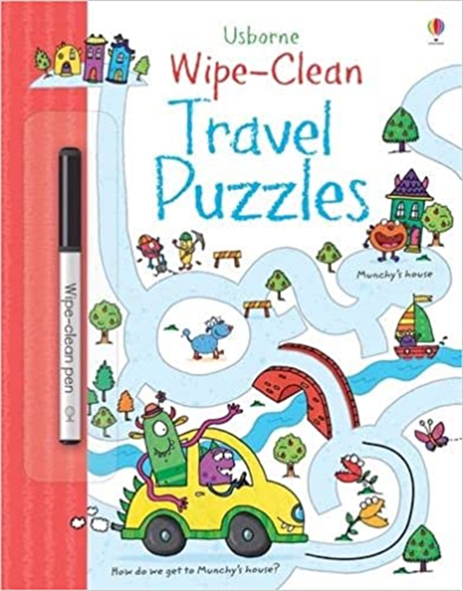 WIPE CLEAN TRAVEL PUZZLES