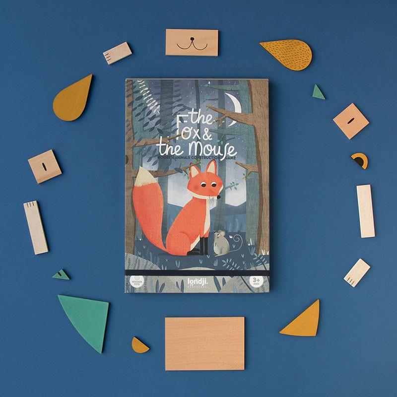 Wooden toys - The Fox & the Mouse