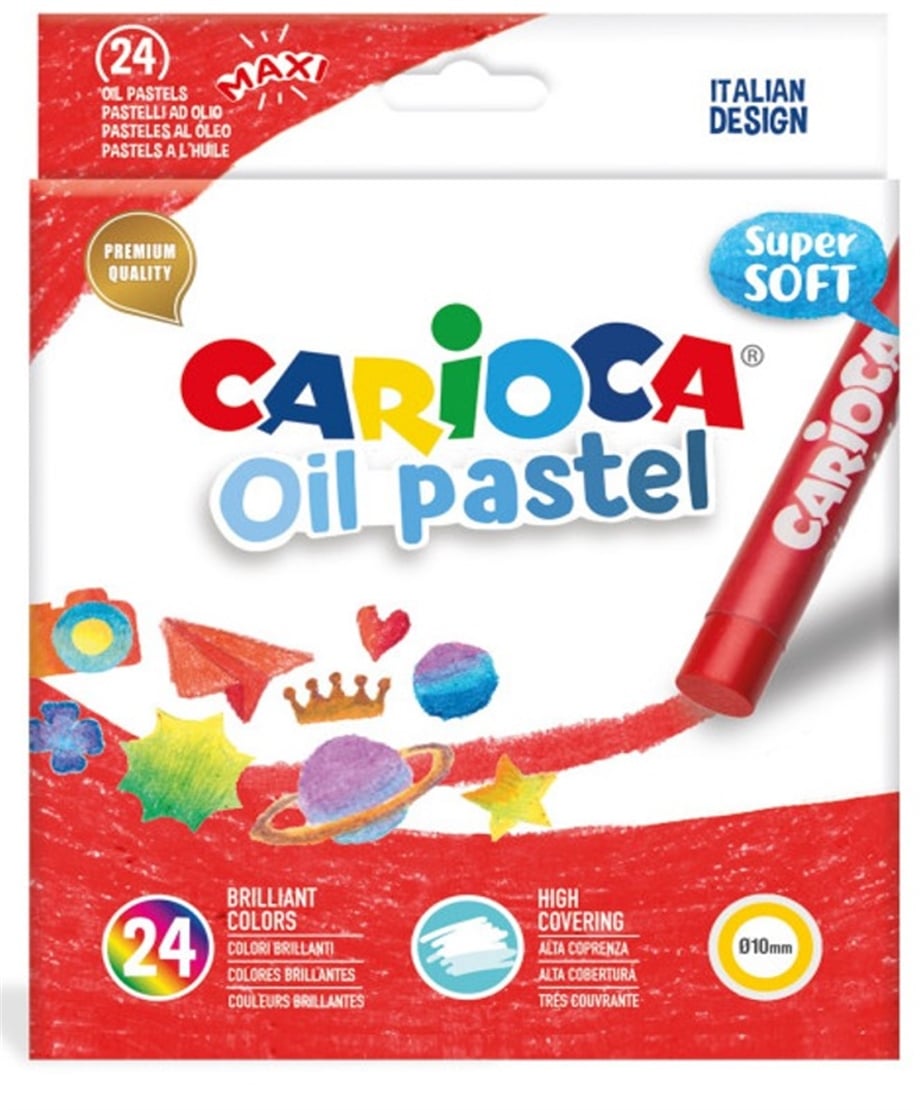 YAĞLI PASTEL BOYA KALEMİ 24'LÜ 