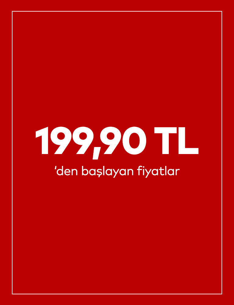 199.90'dan başlayan fiyatlar