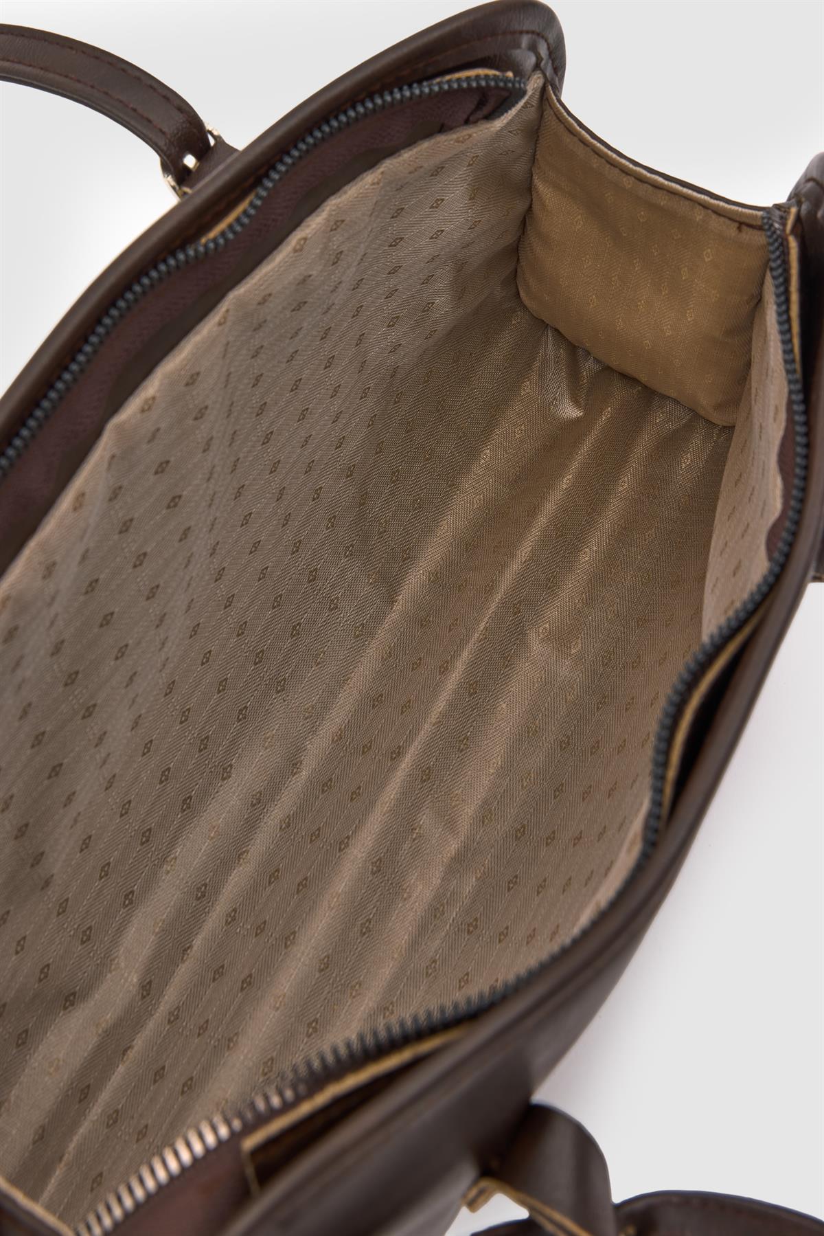 Vanity Baget Çanta Acı Kahve
