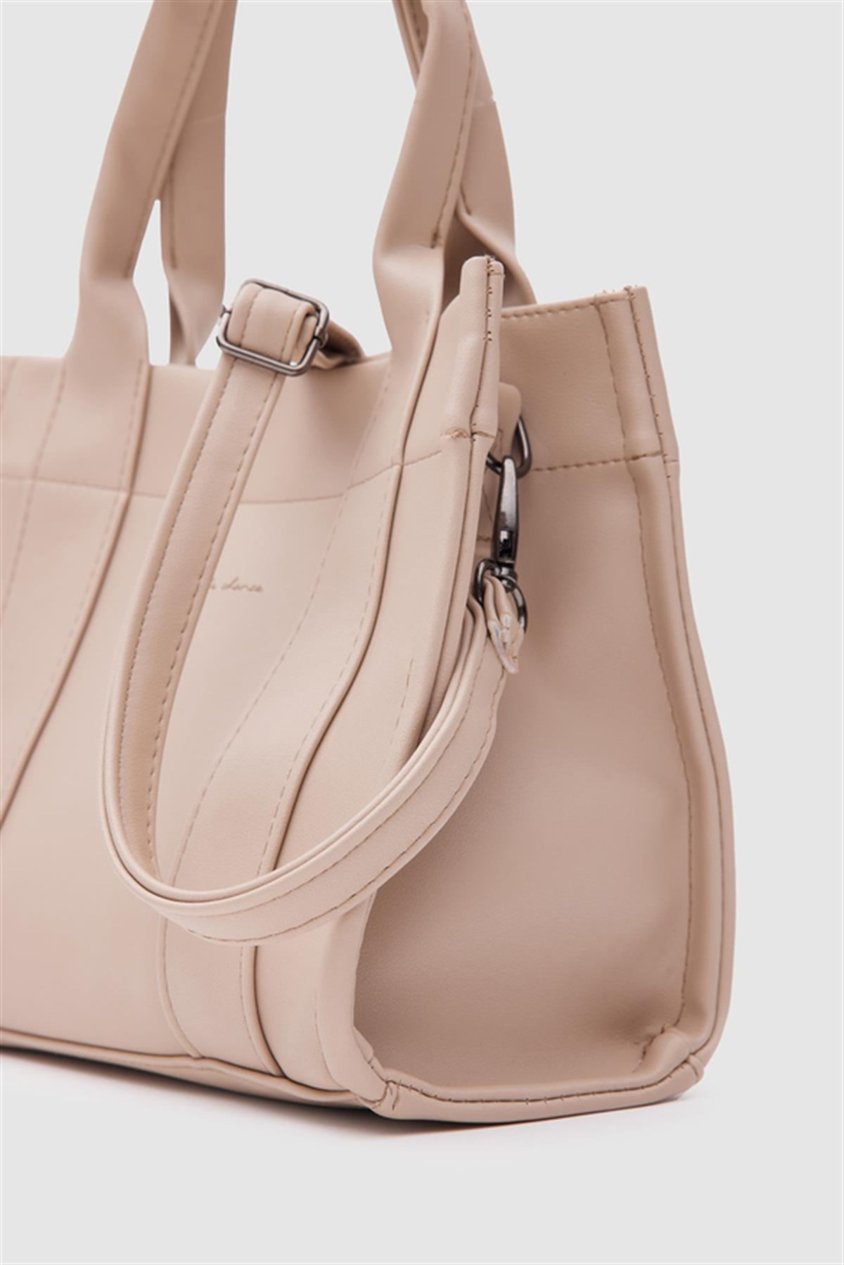 Suni Deri Tote Bag Bonnie Bej