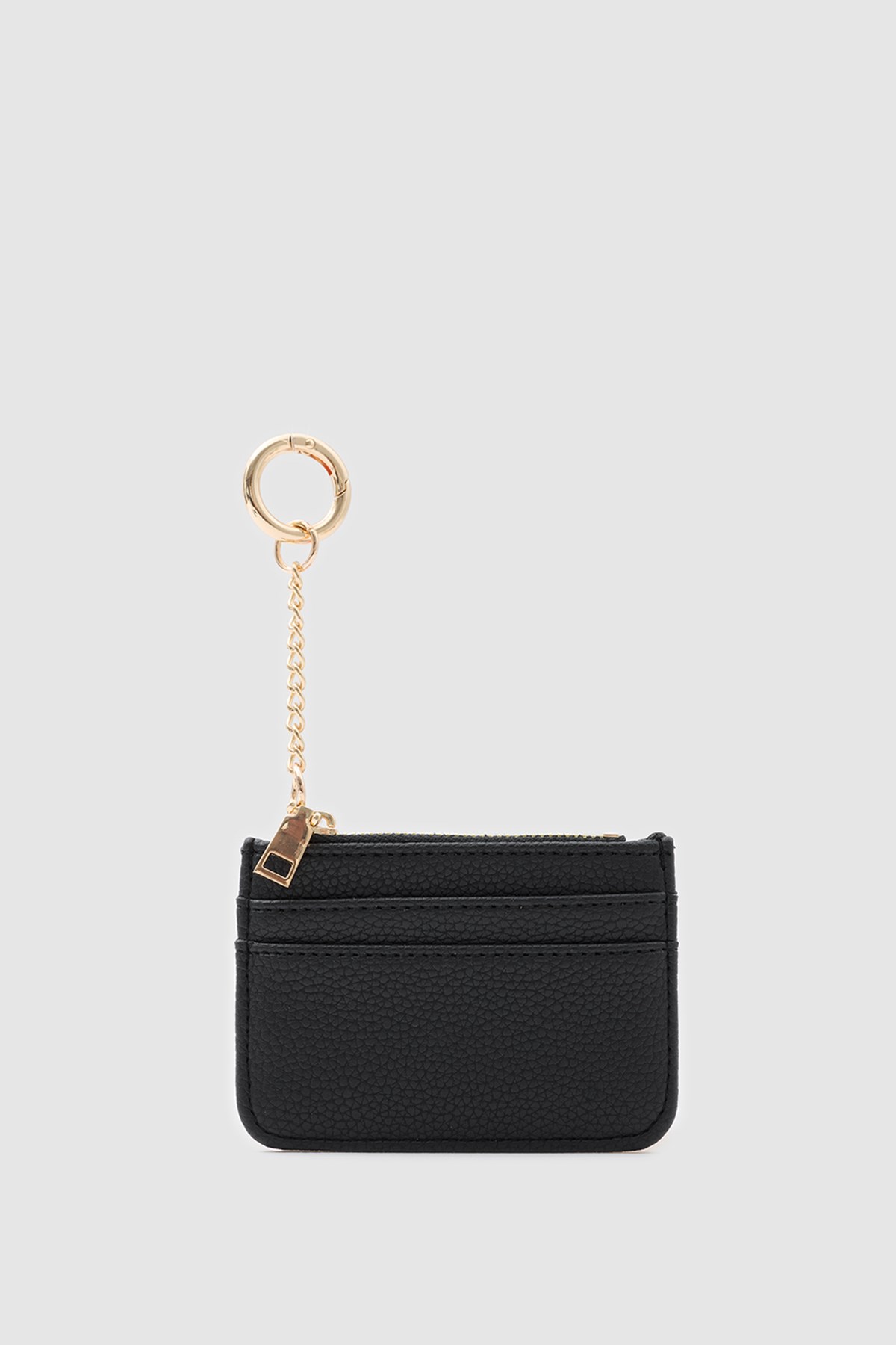 Nook Fermuarlı Charm Kartlık Siyah