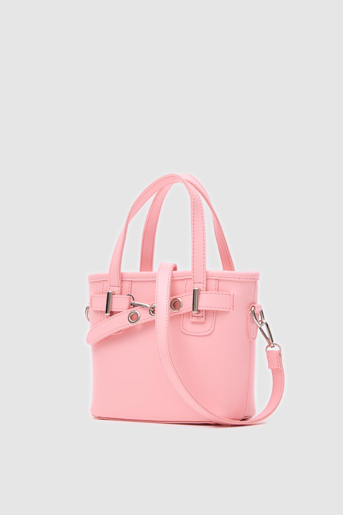 Papillon Vintage Çapraz Çanta Pembe
