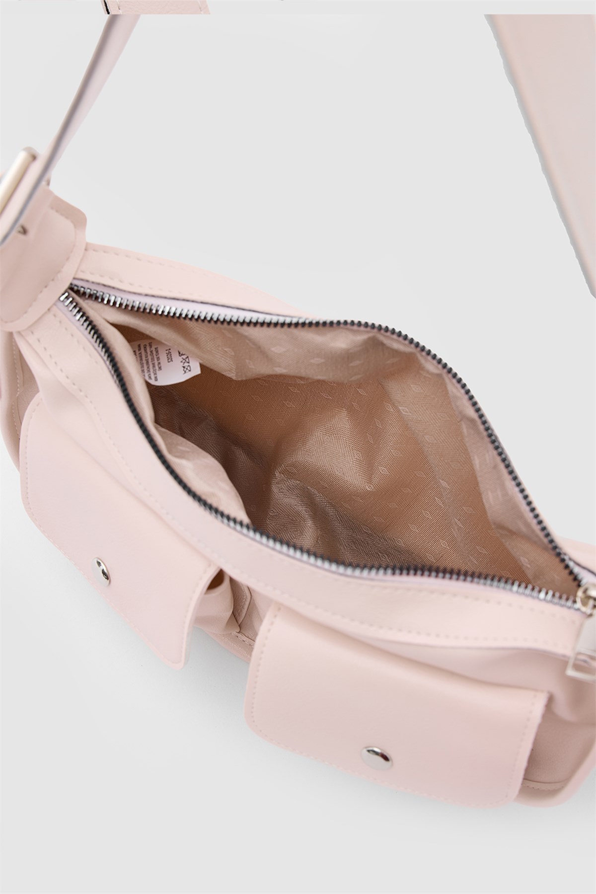 Diana Vintage Baget Çanta Pudra Pembe