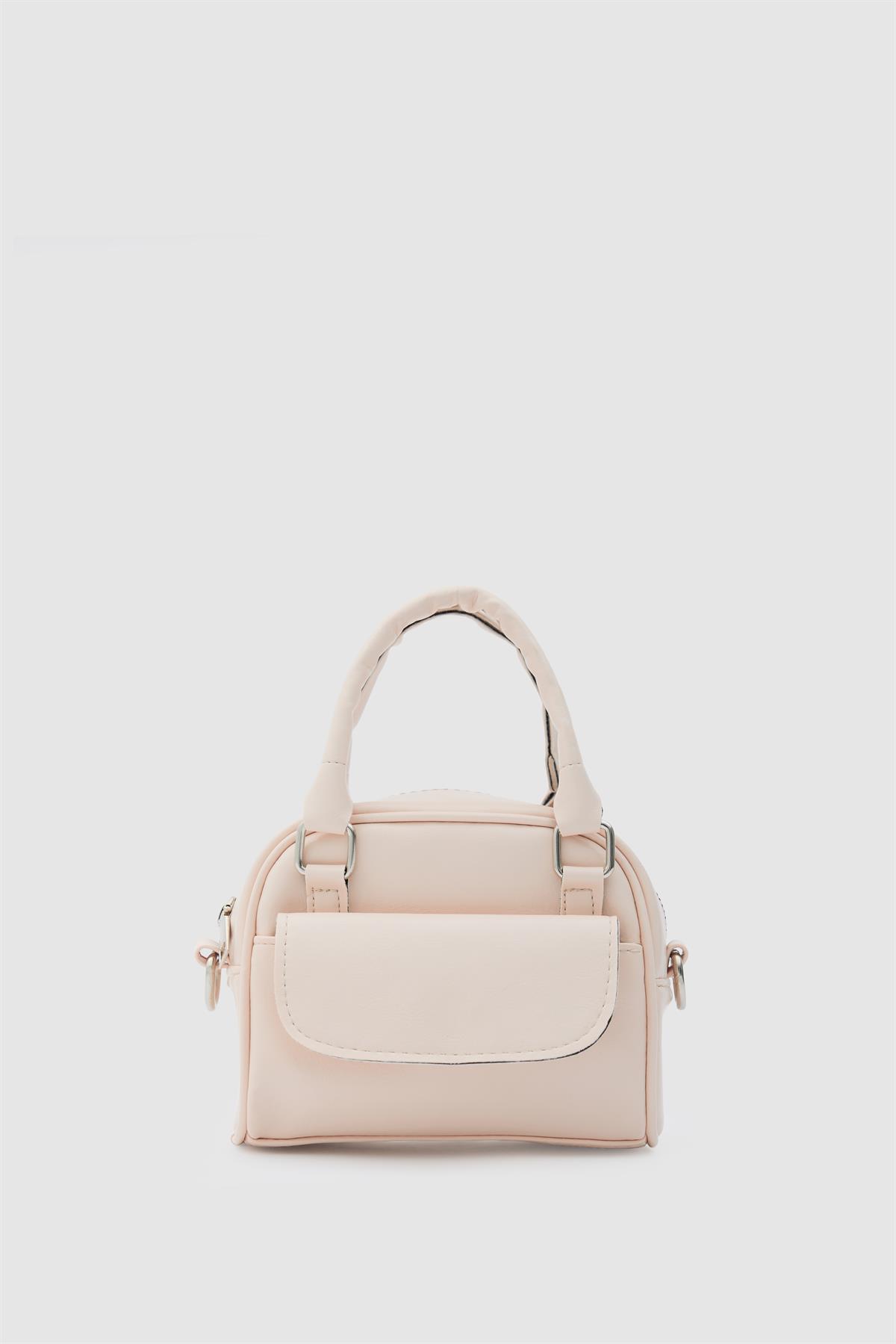 Nala Mini Retro Çapraz Çanta Pudra Pembe