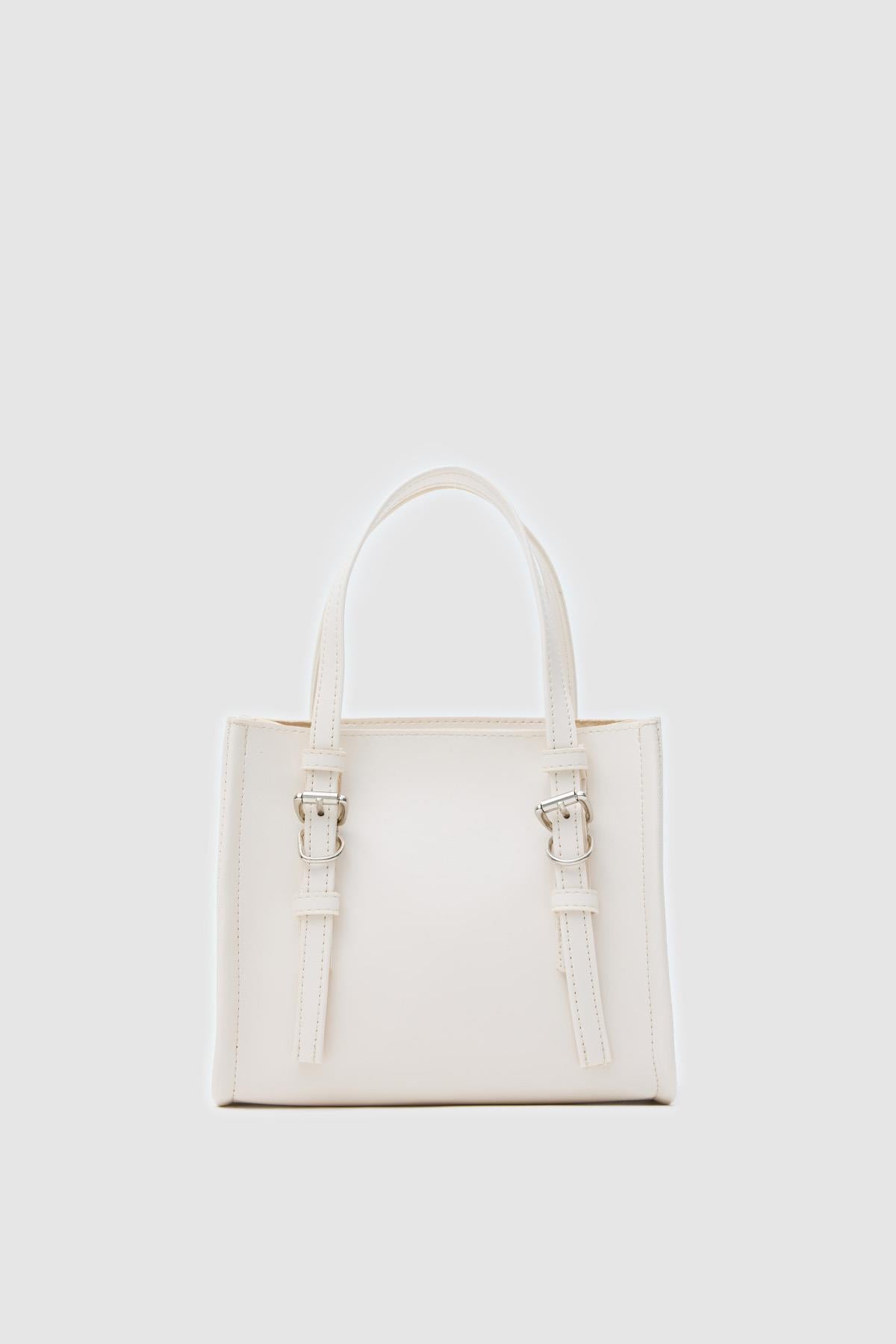 The Berlin Bag Çapraz Çanta  Krem