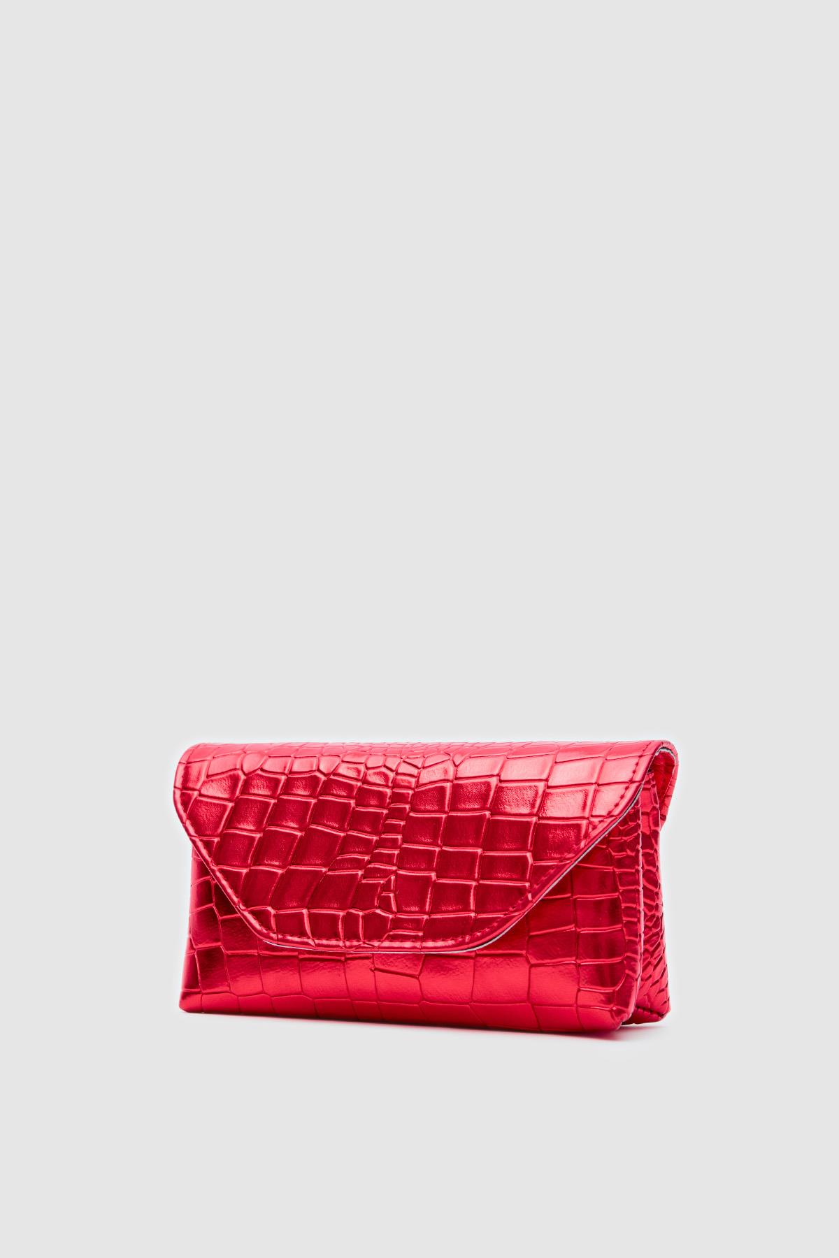 Gigi Clutch ve Çapraz Çanta Kırmızı