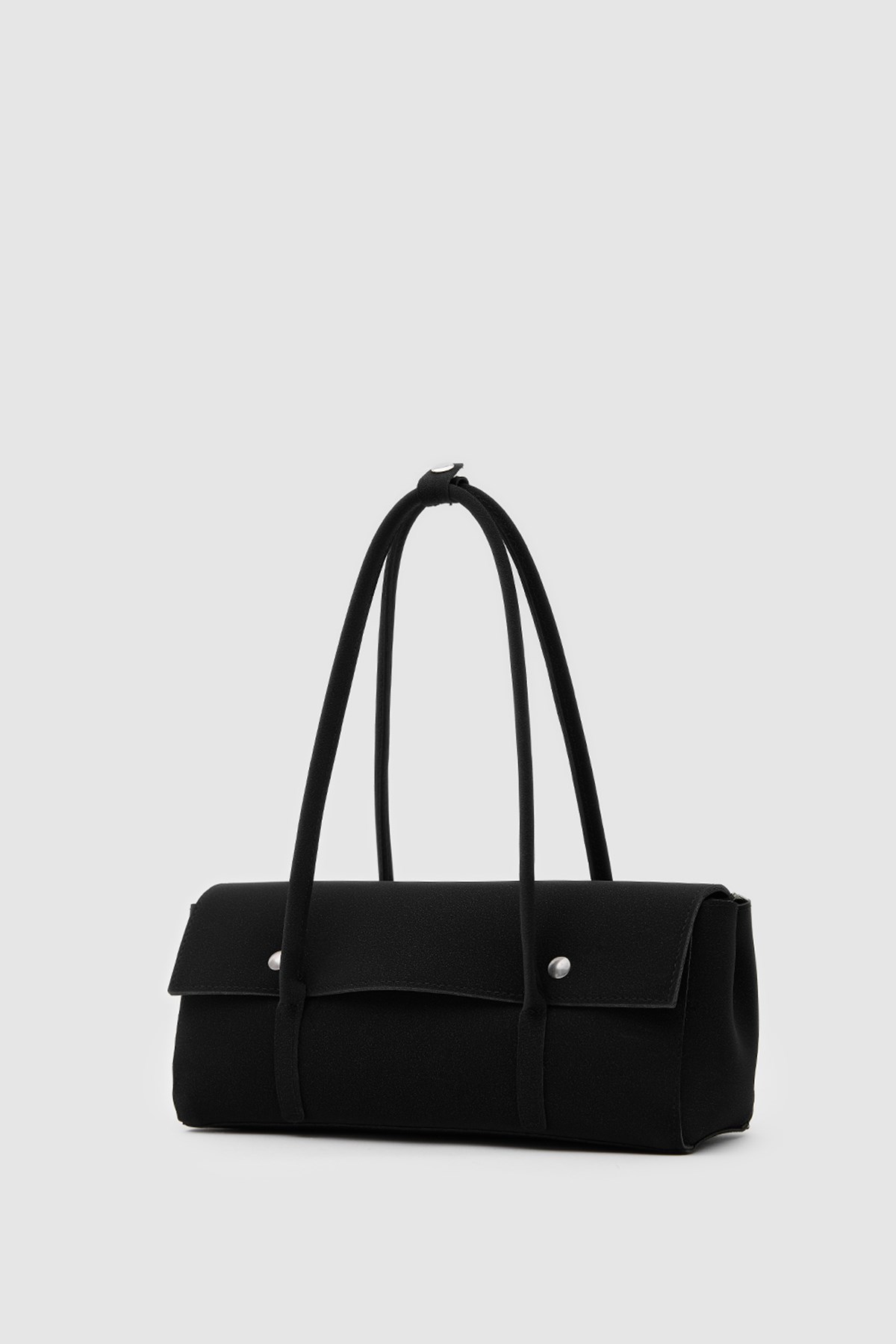 Mari Vintage Baget Çanta Siyah