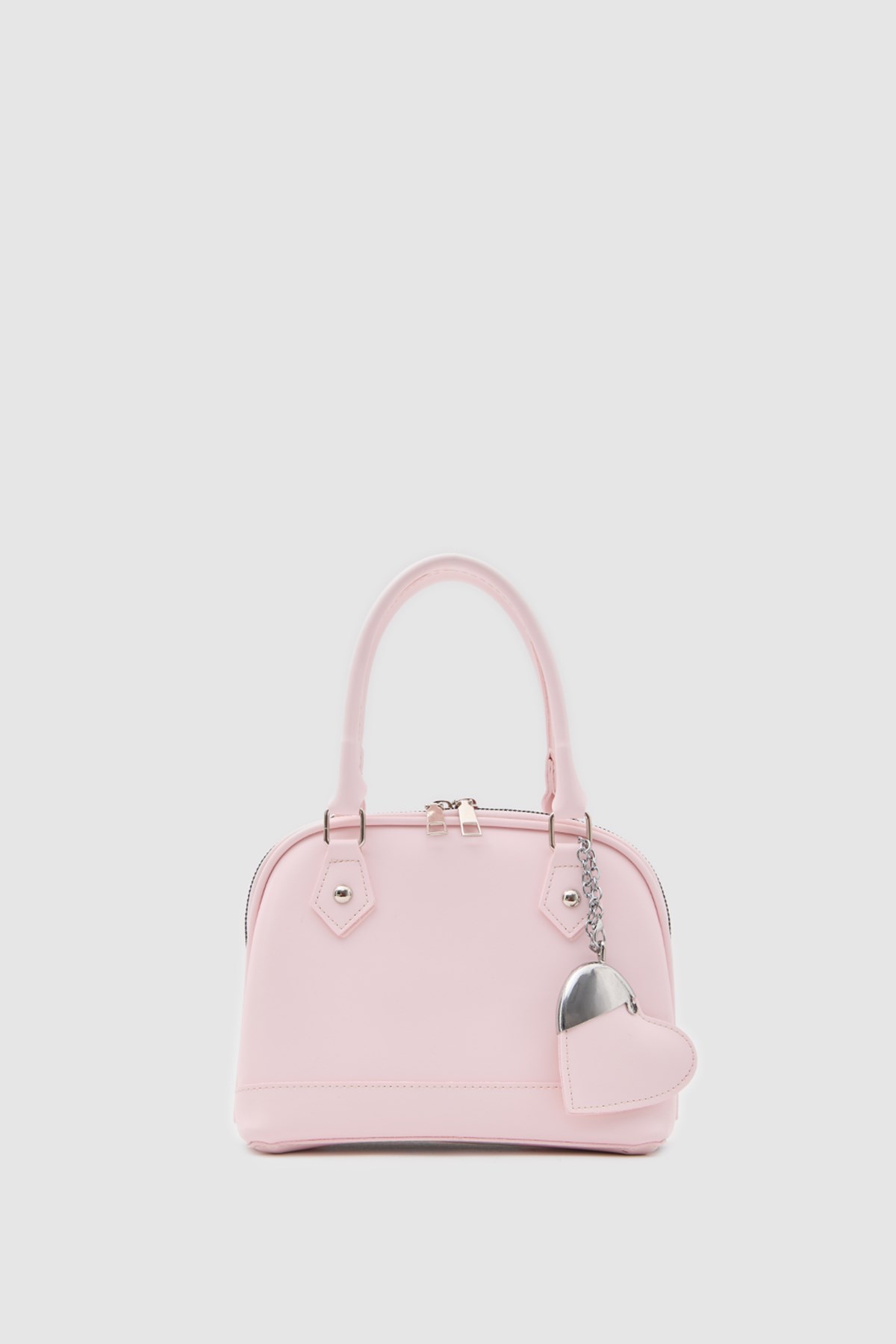 Rio Kalp Charmlı El ve Çapraz Çanta Sakura Pembe