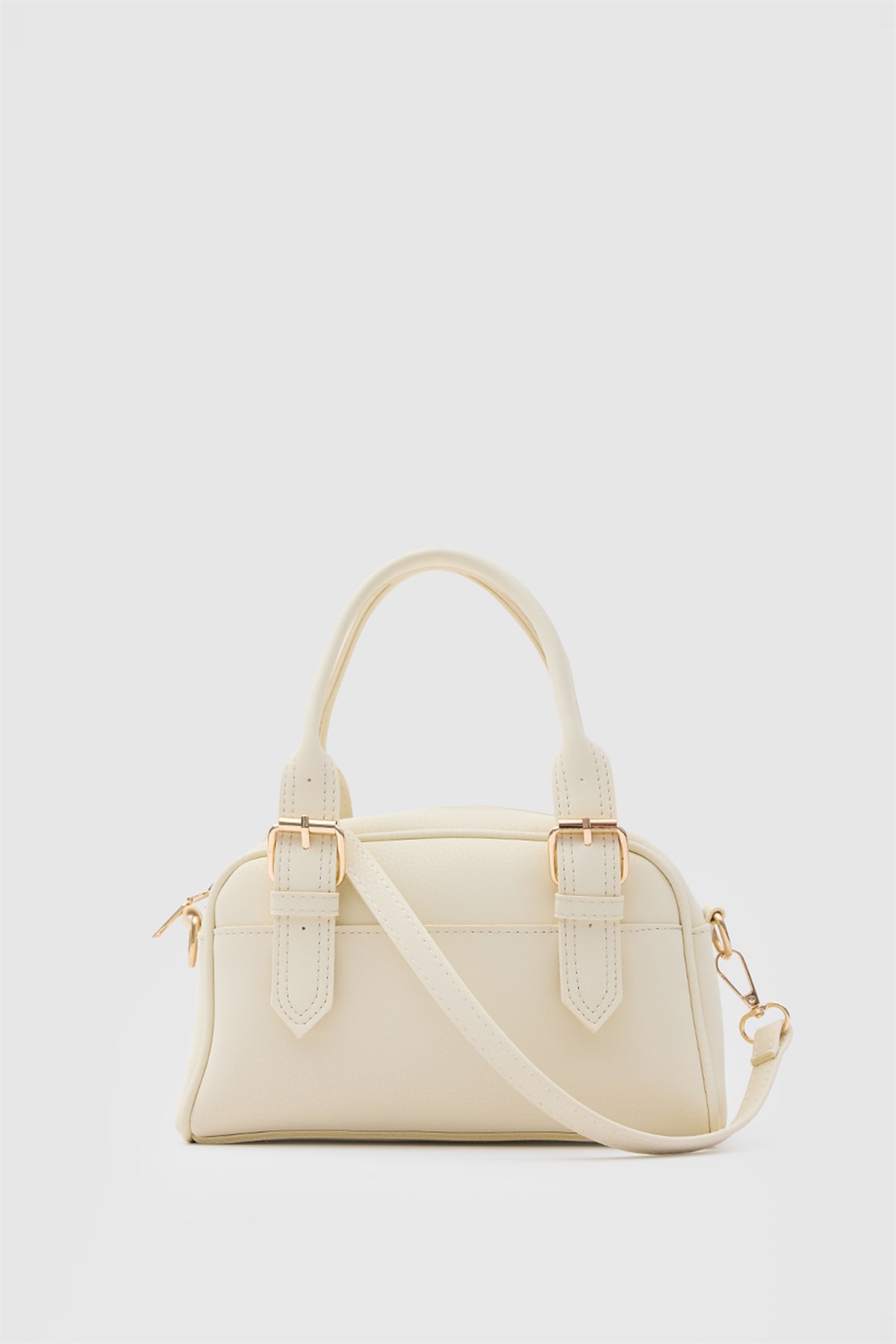 Saffiano Ayarlanabilir El ve Çapraz Çanta Butter Yellow