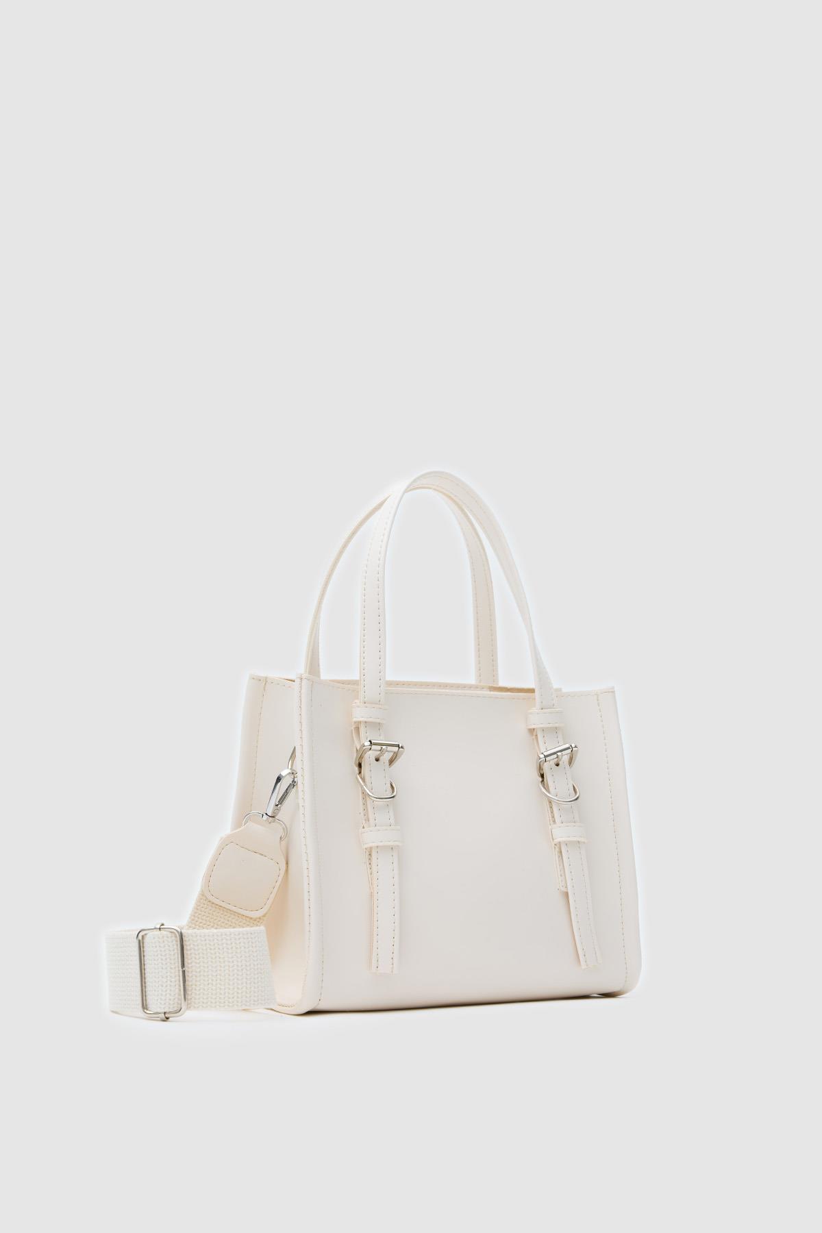 The Berlin Bag Çapraz Çanta  Krem